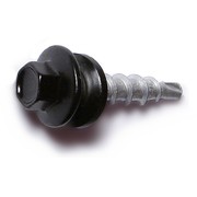 MIDWEST FASTENER Self-Drilling Screw, #10 x 1 in, Painted Steel Hex Head Hex Drive, 20 PK 30227